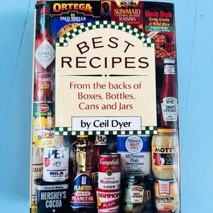 Vintage 90s "Best Recipes" Book Vintage Cookbook Vintage Recipe Book Ceil Dyer